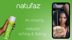video demonstrating the use of the 3-in-1 Conditioning Shampoo