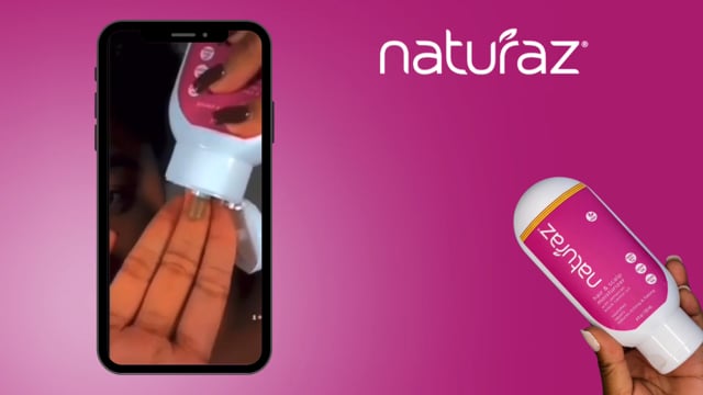 Video demonstrating different women using the hair & scalp moisturizer