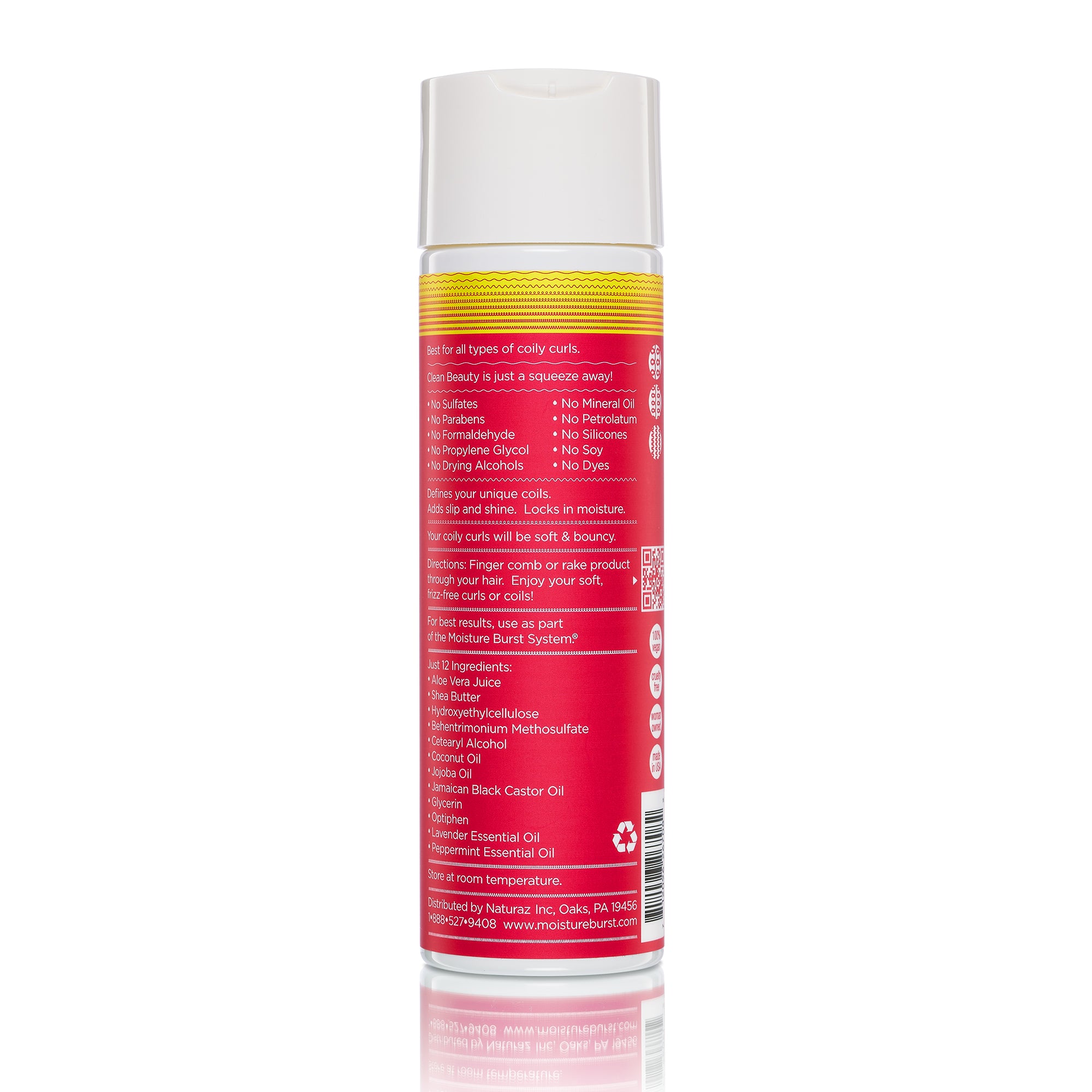 Curl Defining Cream Back Label